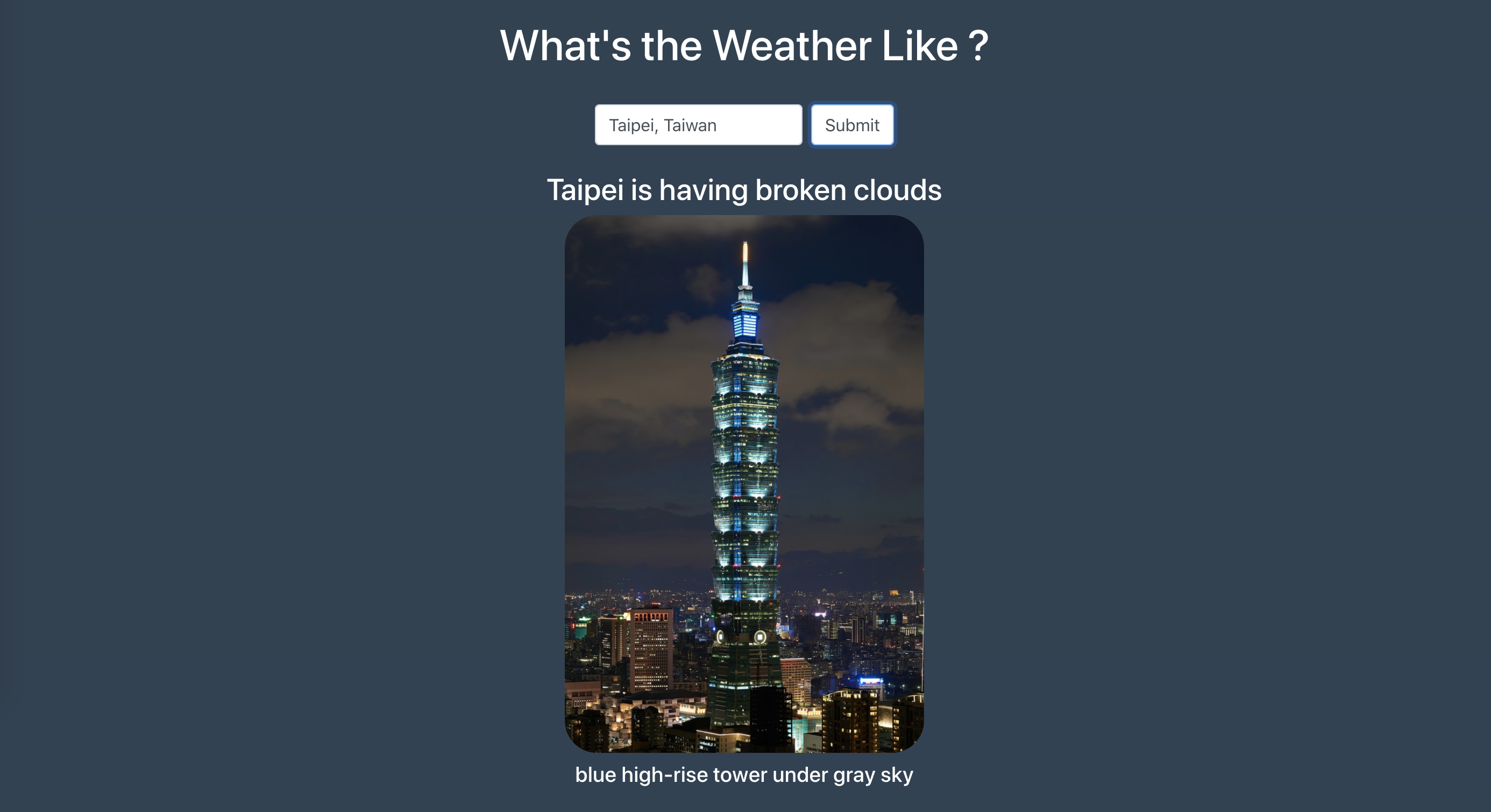 See the Weather